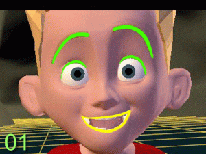 制作一个表情的转变-斑狗动画