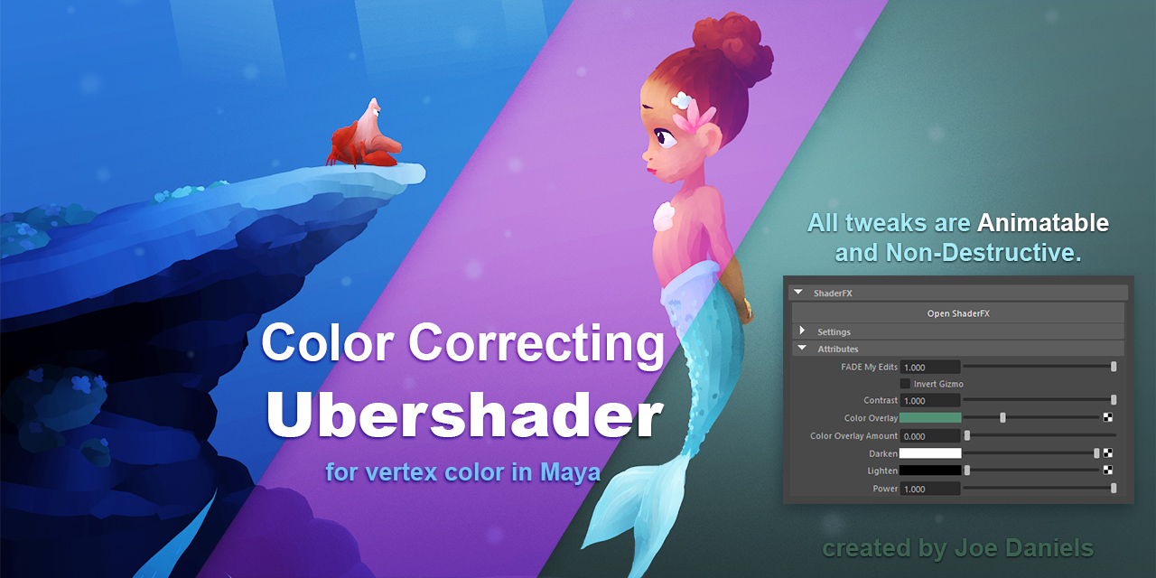 vertexColor Ubershader-斑狗动画分享