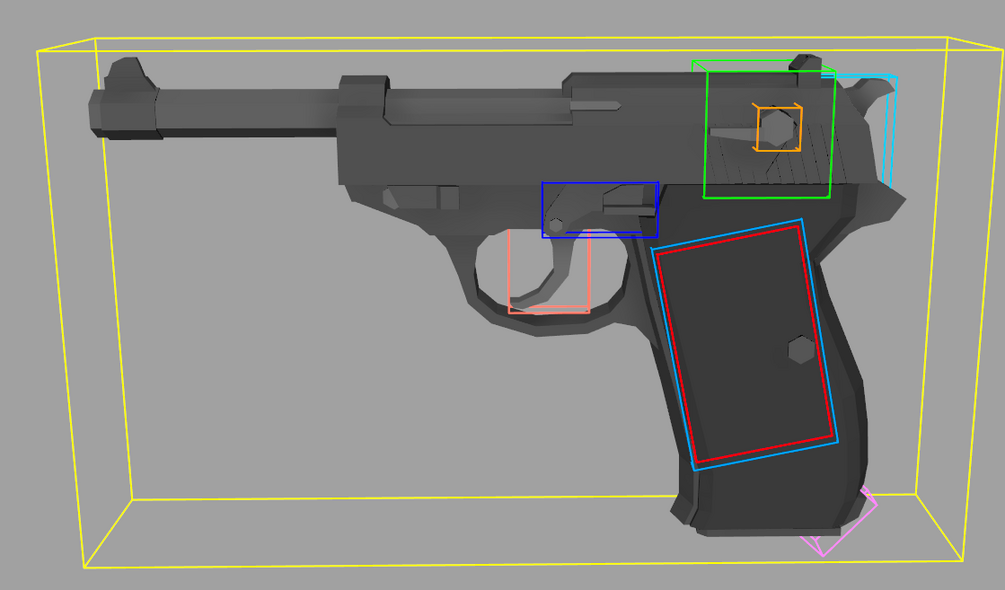 Walther_P38_weapon_rig-斑狗动画分享